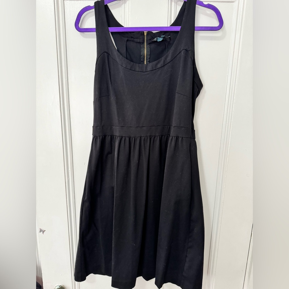Cynthia Rowley dress black with pockets size L